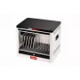 PARAT PARAPROJECT Cube C12 Caja de almacenamiento de dispositivos - con cerradura - para 12 tablets/portátiles - acero, plástico ABS - gris - tamaño de pantalla hasta 12