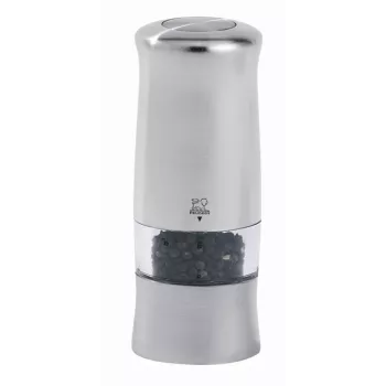 Peugeot Zeli Molinillo de pimienta eléctrico 14 cm plata (24079)