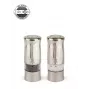 Peugeot Zeli Duo PM+SM Z Set Eléctrico de Salero y Pimentero Plata 14 cm