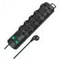 Brennenstuhl Primera-Line 10GN 2m regleta de enchufes negra
