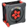 Brennenstuhl 9201500210 alargador con carrete 25m H05VV-F 3G1.5 4x Schuko IP44 1000/3500W