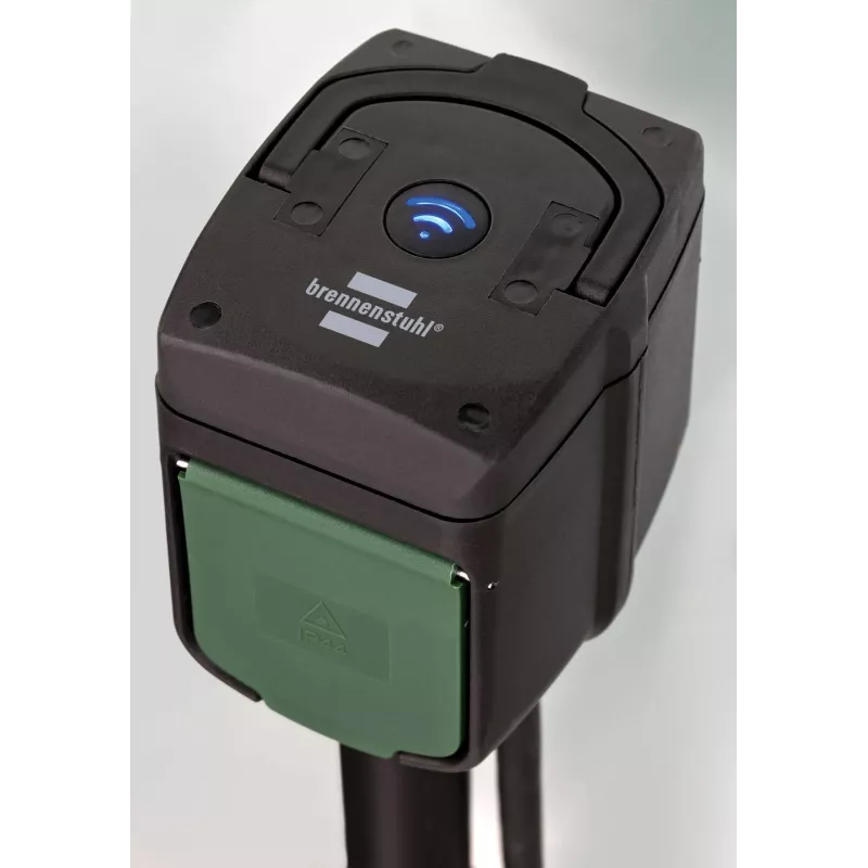 Brennenstuhl Connect toma de jardín WiFi con estaca CS y Mo