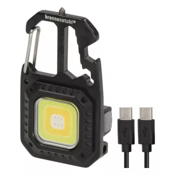 Brennenstuhl linterna LED con batería 600 lm 1,5 h negra (1173750009)