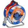 Brennenstuhl 1182470200 alargador enrollable 25 m naranja con conector macho CEE 16 A 3 polos