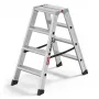 Hailo Master D100 escalera de tijera de doble cara 2 x 5 peldaños