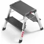 Hailo Master D70 taburete plegable 2 x 2 peldaños