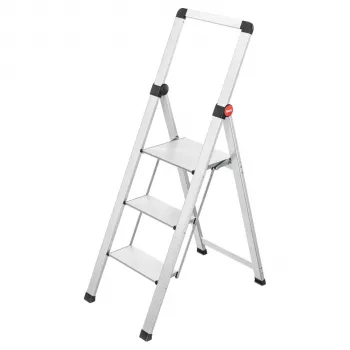 Hailo DK40 StandardLine escalera de tijera de 3 peldaños