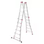 Hailo M80 escalera de 4x6 peldaños