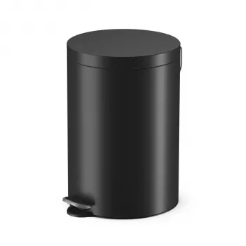 Hailo Selekta M cubo de basura con pedal 20 L, negro mate