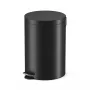 Hailo Selekta M cubo de basura con pedal 20 L, negro mate