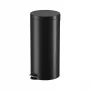 Hailo Selekta L cubo de basura con pedal 30 L, negro mate