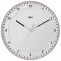 Braun BC17PW reloj de pared de cuarzo analógico, 30 cm, rosa/blanco