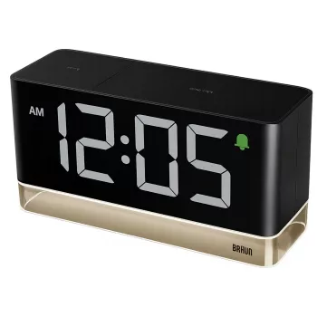 Braun BC 27 BEU Despertador digital LED (67128) - negro