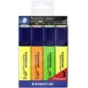 STAEDTLER Textsurfer Classic 3+1 Promopack Set de rotuladores fluorescentes, punta biselada, 1.0-5.0 mm, colores surtidos