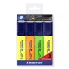 STAEDTLER Textsurfer Classic 3+1 Promopack Set de rotuladores fluorescentes, punta biselada, 1.0-5.0 mm, colores surtidos
