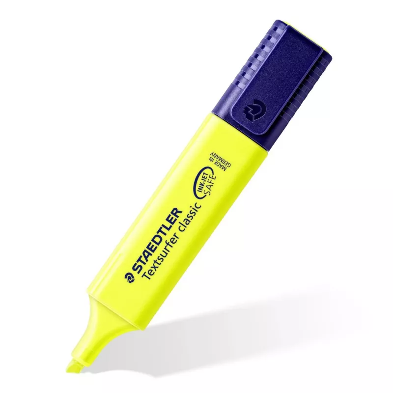 STAEDTLER Textsurfer Classic 3+1 Promopack Set de rotuladores fluorescentes, punta biselada, 1.0-5.0 mm, colores surtidos