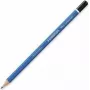 STAEDTLER Mars Lumograph Lápiz de grafito 2B - Mina de 2 mm - Cuerpo de 8 mm - Hexagonal - Azul