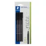STAEDTLER Triplus Fineliner 0,3 mm Negro pack de 4