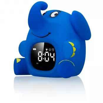 DieMaus despertador elefante azul/gris