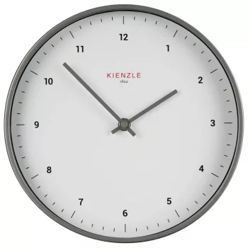 KIENZLE reloj de pared radiofrecuencia DCF Classic 25 cm, blanco