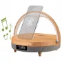 KIENZLE despertador LED con altavoz Bluetooth y cargador inalámbrico