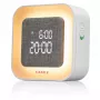 KIENZLE Reloj despertador con luz cuadrado negro
