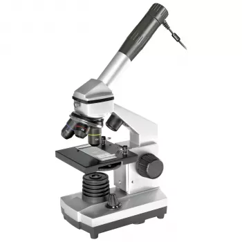 Bresser Junior Set de microscopio - Microscopio digital de luz transmitida - Monocular - 40x-1024x