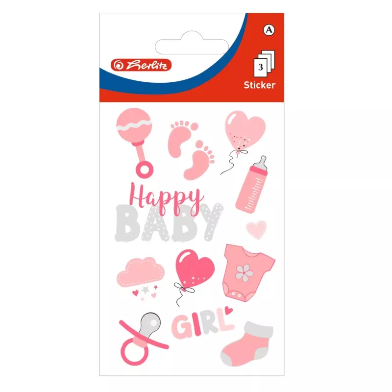 Herlitz Hoja de pegatinas decorativas motivo 20.3, FSC