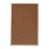 Herlitz 1600030 tablón de corcho, 60 x 40 cm, marrón