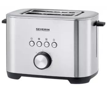 SEVERIN AT 2620 Tostadora 800 W 2 ranuras plateado/negro