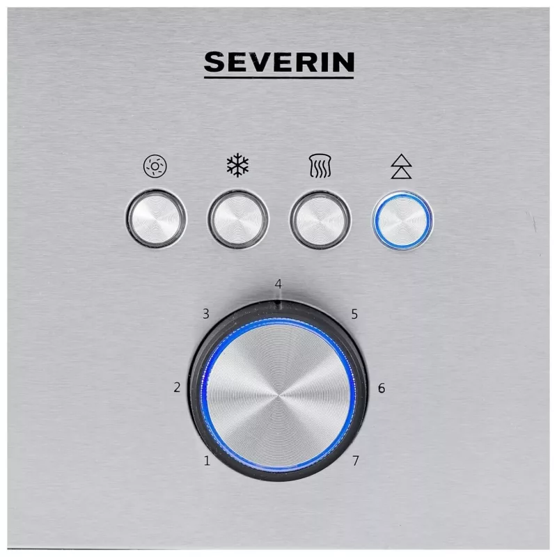 SEVERIN AT 2620 Tostadora 800 W 2 ranuras plateado/negro
