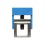 Weidmüller ZB 16K BL abrazadera de tensión para barra colectora, poliamida/acero, azul, 50 uds.
