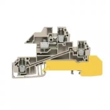 Weidmüller Borne pasante, beige, 2,5 mm², 24 A, 50 uds.