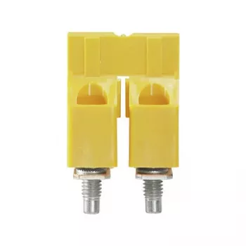 Weidmüller WQV 16/2 Puente transversal - 50 uds. - Poliamida - Amarillo - -60 a 130 °C - V0
