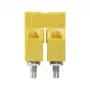 Weidmüller WQV 16/2 Puente transversal - 50 uds. - Poliamida - Amarillo - -60 a 130 °C - V0