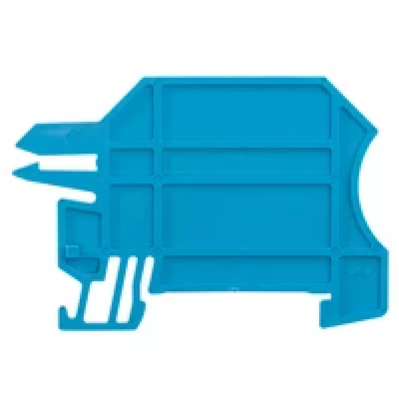 Weidmüller WHP 2.5-35N/10x3 BL Placa final - 20 uds. - Wemid - Azul - -50 a 120 °C - V0