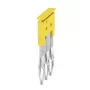 Weidmüller ZQV 2.5/3 Puente transversal, 3 polos, amarillo, 60 uds.