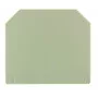 Weidmüller WAP 16+35 WTW 2.5-10 Placa final - 20 uds. - Wemid - Beige - -60 a 130 °C - V0