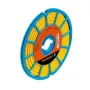 Weidmüller CLI C 1-3 GE/SW G CD Identificador de conductores, amarillo, 500 uds.