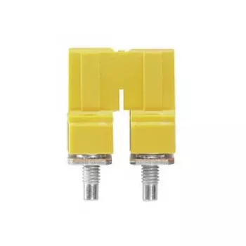 Weidmüller WQV 10/2 puente transversal, 2 polos, amarillo, poliamida, 50 uds.