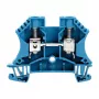 Weidmüller borne de paso serie W, azul, 10 mm², 57 A, conexión por tornillo, 50 uds.