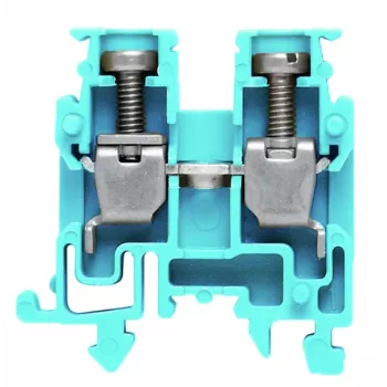 Weidmüller borne de paso AKZ 2.5 BL, azul, conexión por tornillo, 2,5 mm², 800 V, 24 A