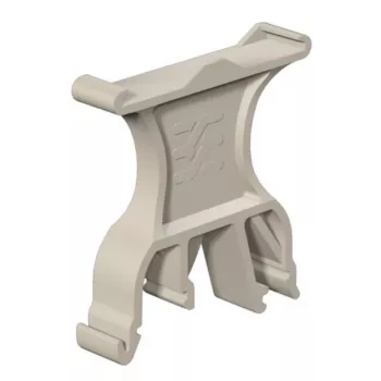 Weidmüller marcador de bornes ZB 9,5 mm gris pack de 20 sin imprimir