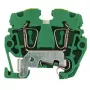Weidmüller ZPEA 2.5-2 borne de protección 2,5 mm² verde/amarillo