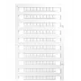 Weidmüller DEK 5/5 MC NE WS marcador de bornes - 1000 uds. - poliamida - blanco - -40 a 100 °C - V2