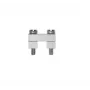 Weidmüller ZQV 2.5N puente de conexión, 20 polos, gris, 800V, 24A, cobre, recto