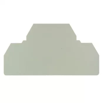 Weidmüller ZAP/TW ZDK2.5 placa final, Wemid, beige, 1,5 mm, 20 uds.