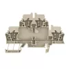 Weidmüller ZAP/TW ZDK2.5 placa final, Wemid, beige, 1,5 mm, 20 uds.