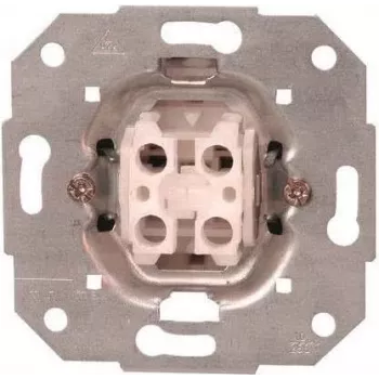Heinrich Kopp 503500003 interruptor giratorio metálico blanco IP20 10A 250V