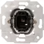 HEINRICH KOPP Series mecanismo de interruptor 10A 250V negro metalizado IP20